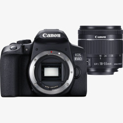 Appareil Photo Reflex Canon EOS 850D + Objectif 18-55 mm IS