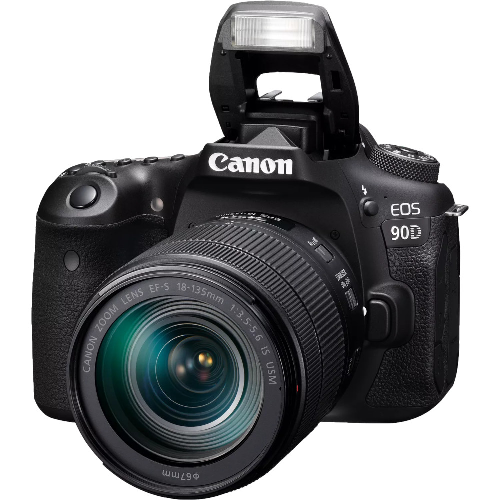Appareil Photo Reflex Canon EOS 90D + Objectif EF-S 18-135mm