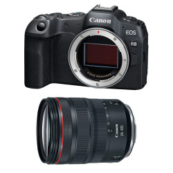 Appareil Photo Numérique Hybride Canon EOS R8 + Objectif Canon