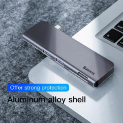 5en1 USB 3.0 x 2 + SD + TF + HUB USB-C / type C PD Smart