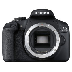 Appareil Photo Reflex Canon EOS 2000D Nu APS-C, 24.1 MP, WiFi