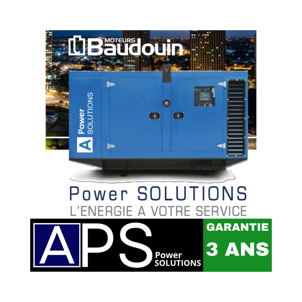 Groupe électrogène APS 88 KVA