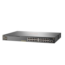 HPE Aruba 2930F 24G PoE+ 4SFP+ Swch JL255A - Switch Aruba 24