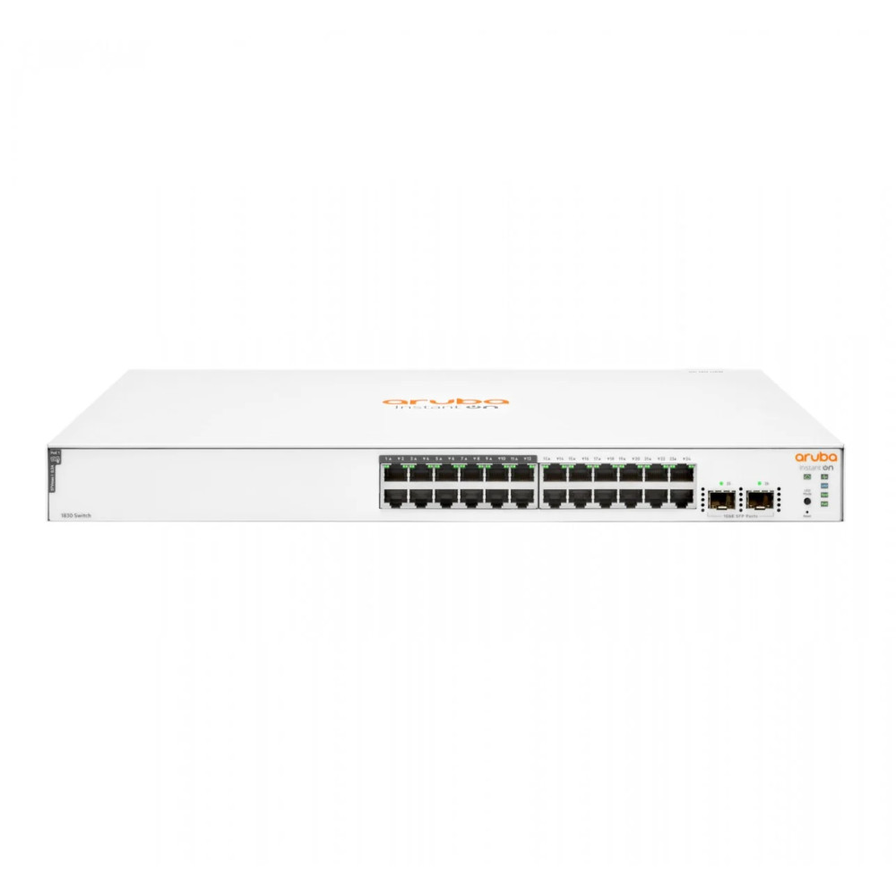 HPE Aruba Instant On 1830 Smart 24G 2SFP PoE+ 195W Sw JL813A -