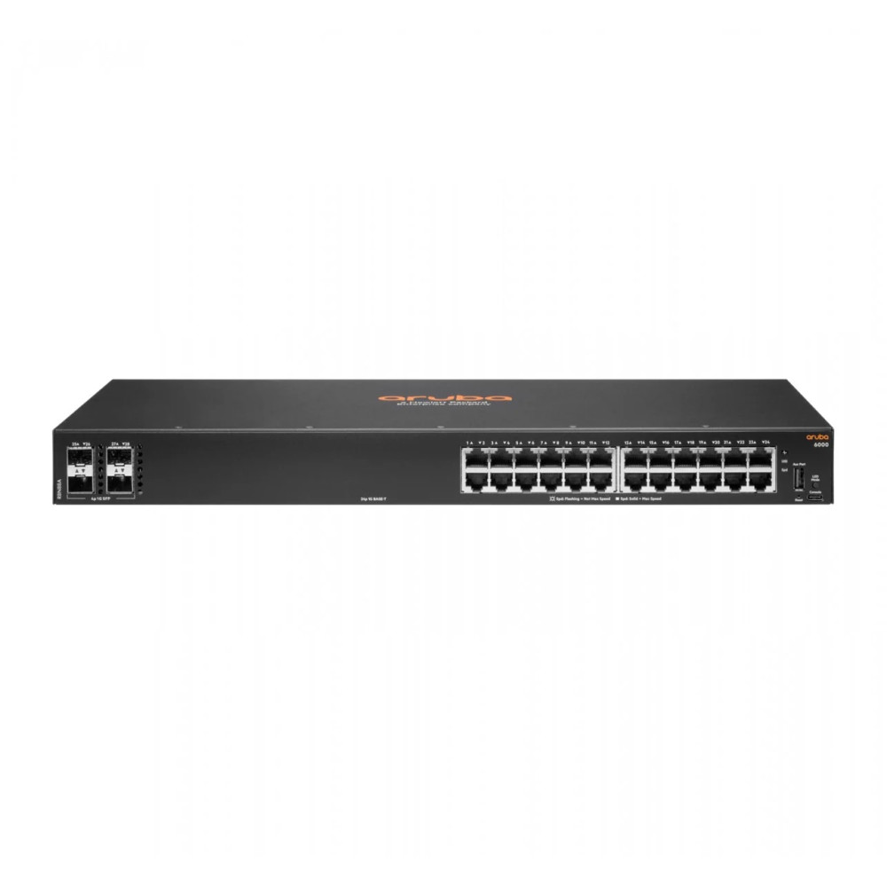HPE Networking 6000 24G 4SFP Swch R8N88A - Switch Aruba 24 ports