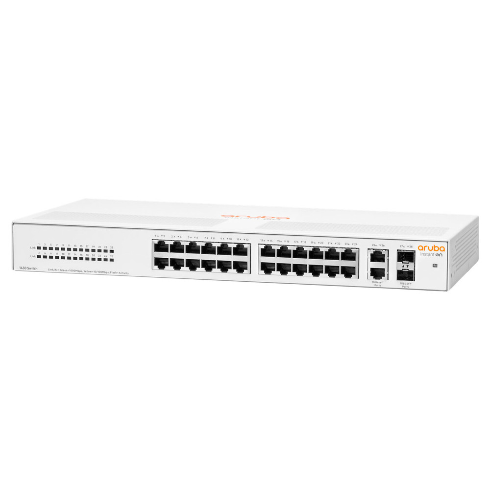 HPE Networking Instant On 1430 26G 2SFP R8R50A - Switch Aruba