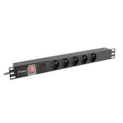 Multiprise Rackable 5 Prises Française pour Armoire