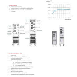 Onduleur 20 KVA - 20000 VA - Triphasé APS X20