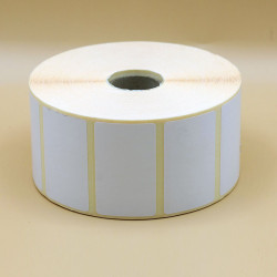 Rouleau d'étiquette transfert thermique autocollante 55mm X 25mm
