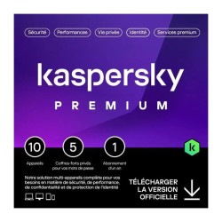 Kaspersky Premium 2024 - (10 Postes - 1 An)