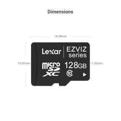 Carte Mémoire microSDHC, EZVIZ Carte Micro SD 128Go, Vitesse de