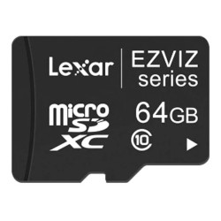 Carte Mémoire microSDHC, EZVIZ Carte Micro SD 64Go, Vitesse de
