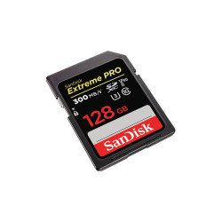 Carte mémoire SDXC SanDisk Extreme PRO 128 Go jusqu'à 300Mo /