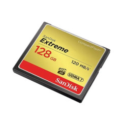 Carte Mémoire CF CompactFlash SanDisk Extreme 128 Go UDMA7