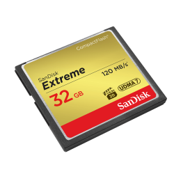 Carte Mémoire CF CompactFlash SanDisk Extreme 32 Go UDMA7 120
