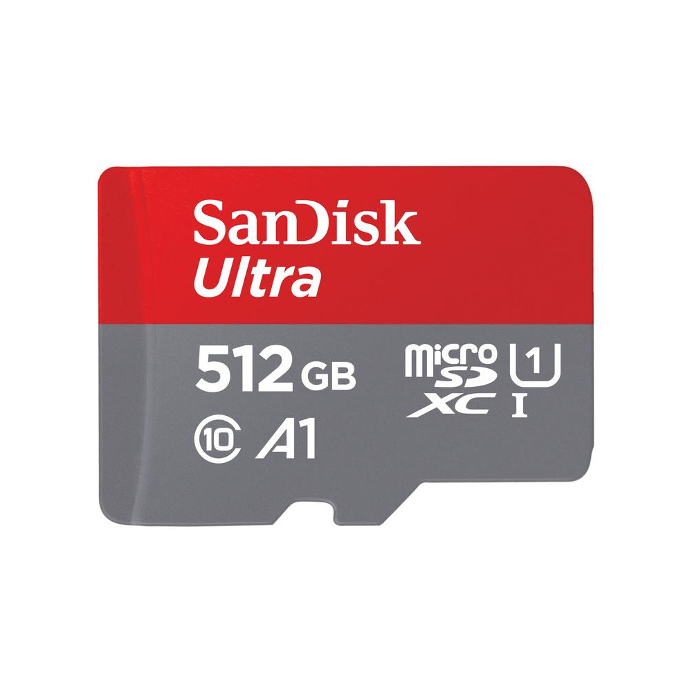 Carte Memoire microSDXC SanDisk Ultra 512 Go +Adaptateur SD