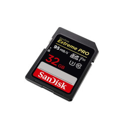 Carte Mémoire SDHC Sandisk Extreme Pro 32 Go jusqu'à 95 Mo/s