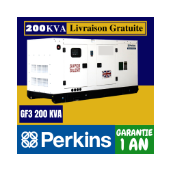 Groupe électrogène Perkins GF3 200 KVA