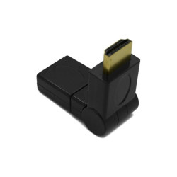 Adaptateur HDMI Mâle / Femelle Flexible – Noir