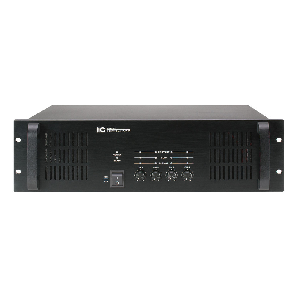 Amplificateur de puissance 4 canaux ITC - T-4S240