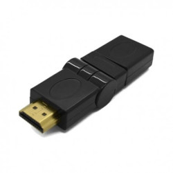Adaptateur HDMI Mâle / Femelle Flexible – Noir