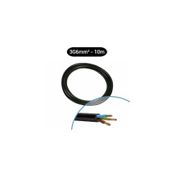 Câble électrique rigide U-1000 R2V 3G6mm² B/M/VJ -