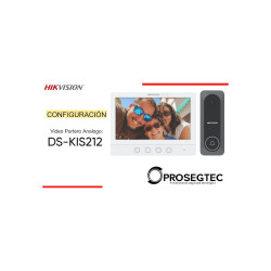 Kit d'interphone vidéo HD 4 fils Hikvision - DS-KIS212