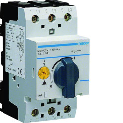 Disjoncteur moteur 1-1,6A Hager - MM506N