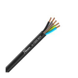 Câble électrique rigide U-1000 R2V 5G1.5² N/M/G/B/VJ -