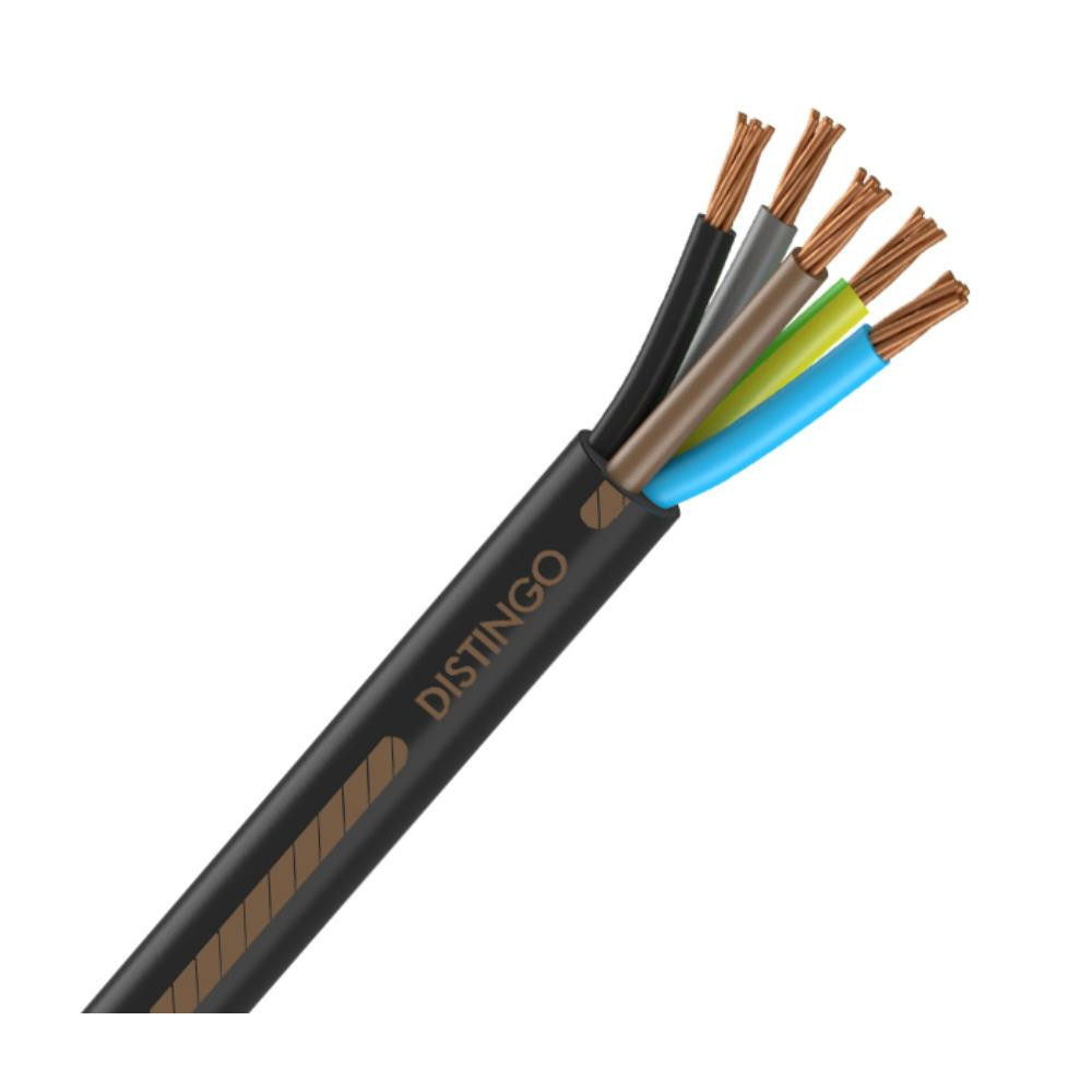Câble électrique U-1000 R2V 5G10² mm Distingo - Couronne /