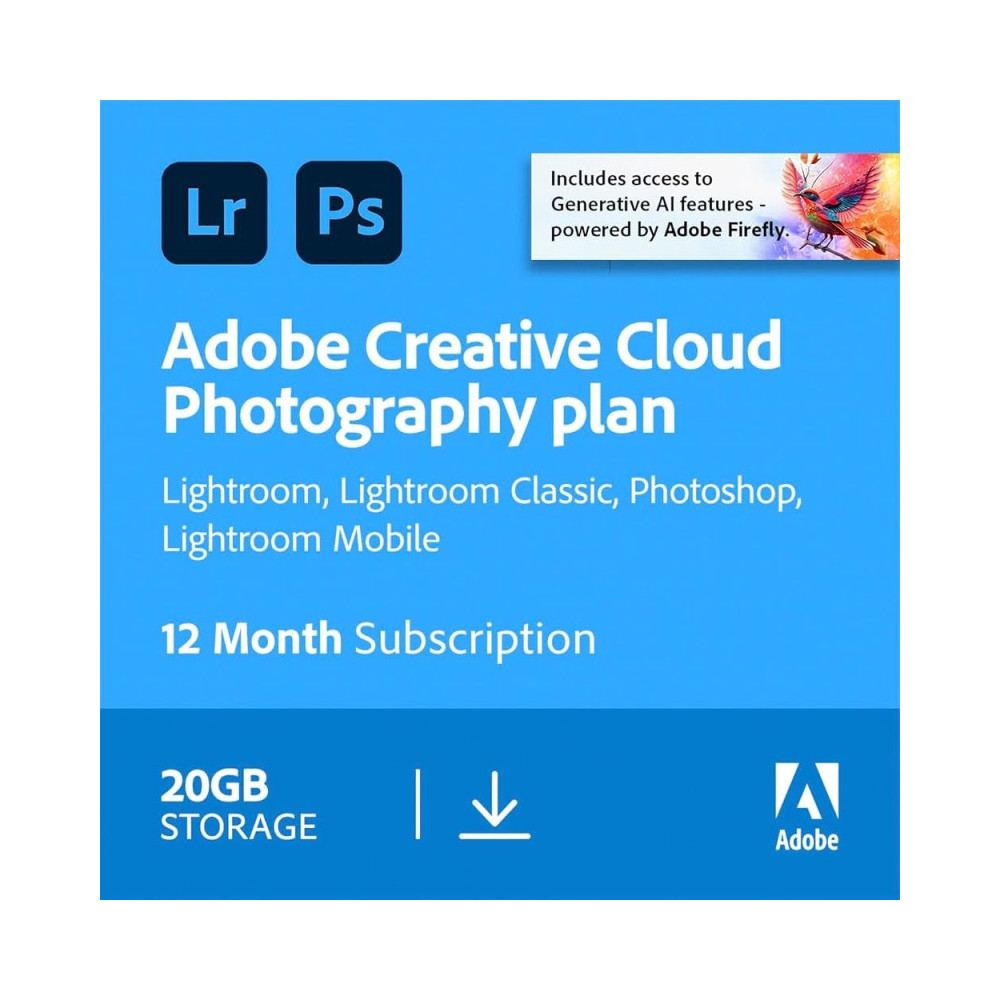 Adobe Photography Plan 20 GB