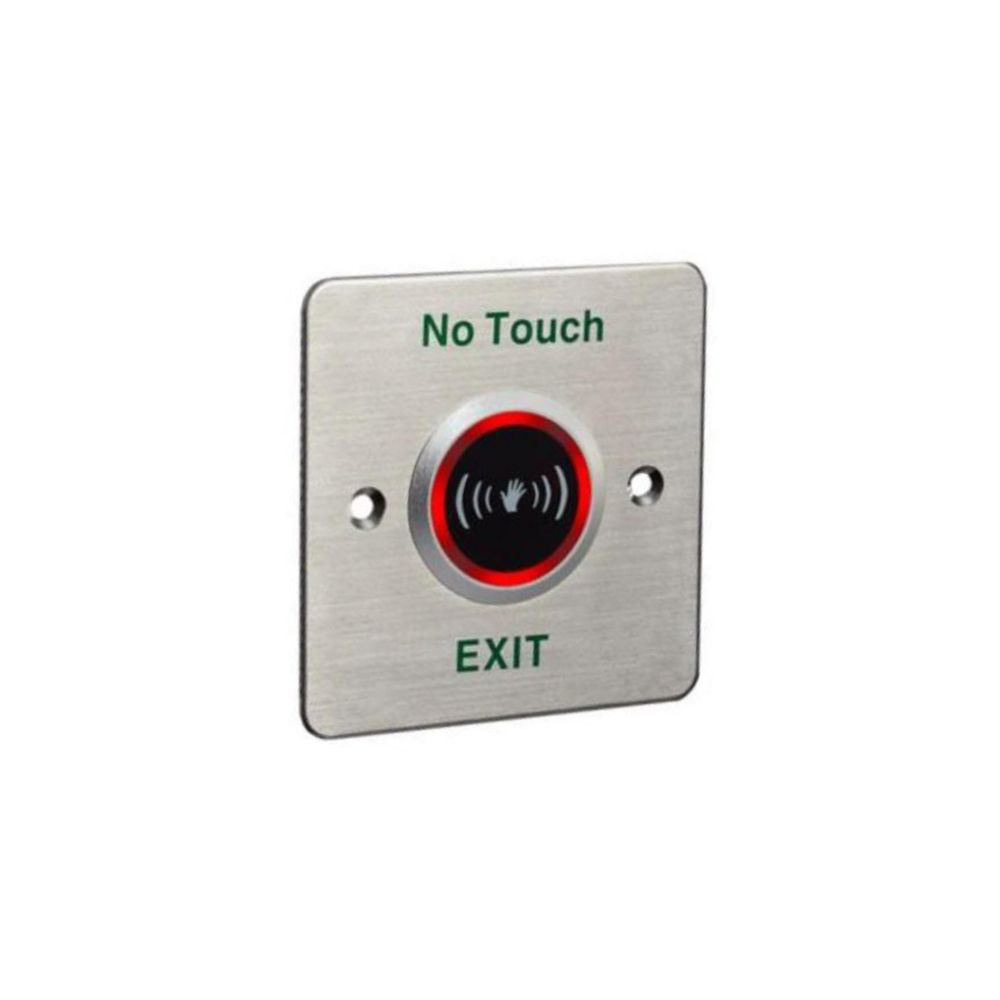 Bouton de sortie et d'urgence avec indicateur LED, tous types