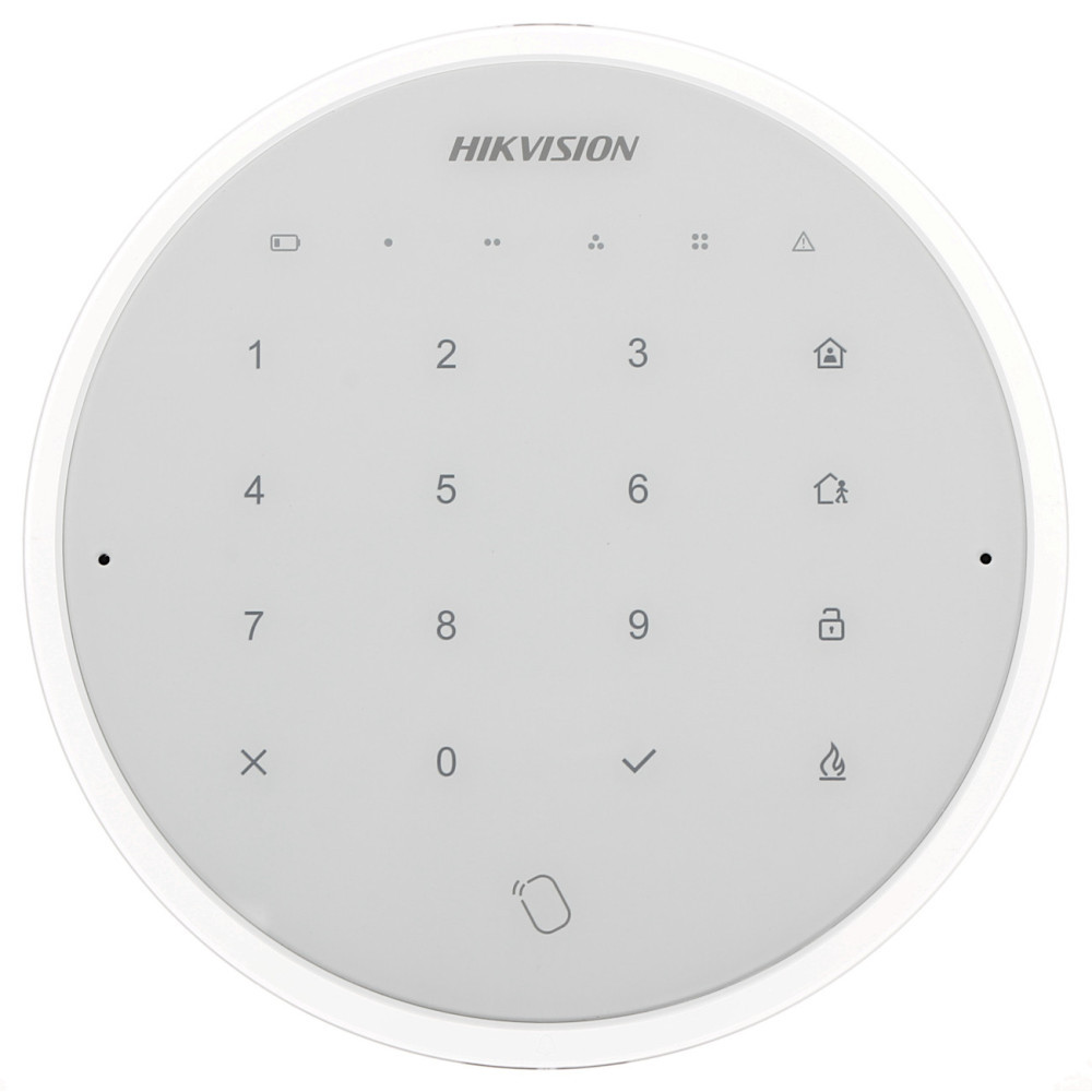 Clavier lecteur de tag blanc Hikvision - DS-PKA-WLM-868 Clavier lecteur de tag blanc Hikvision - DS-PKA-WLM-868
