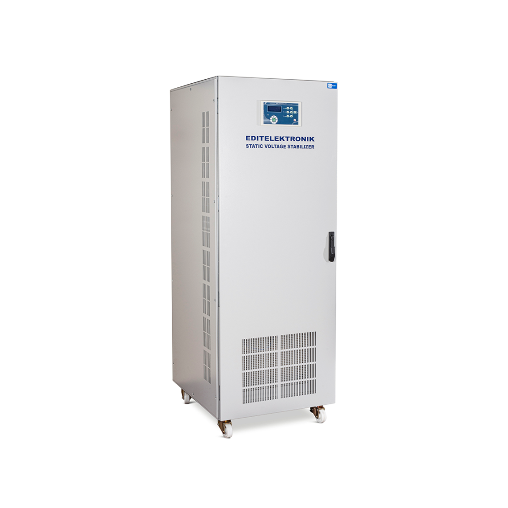 Stabilisateur triphasé 45KVA à refroidisseur série