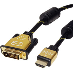 Câble HDMI Mâle Vers DVI Femelle 3m -noir