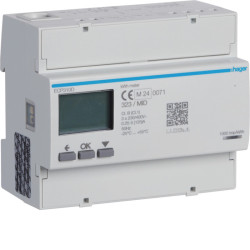 Compteur d'énergie triphasé 125A communication impulsionnelle