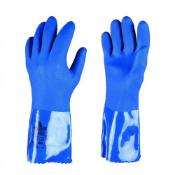 GANT CHIMIQUE PVC - BLEU - DELTA PLUS -VE780BL09