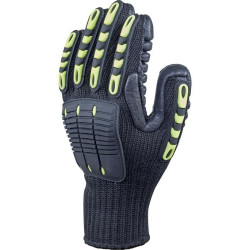 GANT IMPACT ANTI VIBRATION NOIR - JAUNE -DELTA PLUS - W904JA10