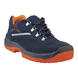Chaussure de Securite Basse Bleu/ Orange - Delta Plus -