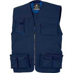 Gilet de travail Navy / Royal M - Delta Plus - M2GI3BM