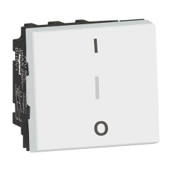 Interrupteur bipolaire avec borne pour repiquage neutre 10AX