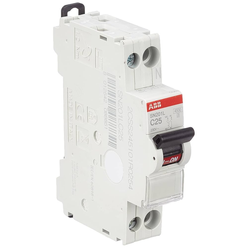 Disjoncteur modulaire - SN201 L-C25-L - ABB - 2CSS245102R0254