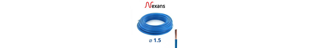 Fil électrique Rigide H07V-U (1,5 à 2,5 mm²) - Achat & Vente au ☎️ 07.19.19.19.31