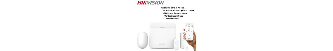 Système d'alarme sans fil Hikvision - Achat & Vente au ☎️ 07.19.19.19.31
