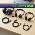 Casques filaires USB